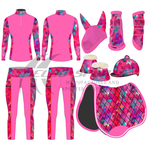 In Tùy Chỉnh Cưỡi Ngựa Phù Hợp Với Yên Pad Thiết Lập Với Cưỡi Ngựa Khởi Động Bọt Satin Quần/Cơ Sở Lớp Ngựa Tai Lưới Nắp ca-pô - Product Image 3