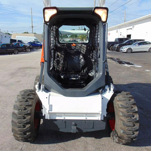 Chargeuse sur pneus d'occasion en bon état S740 Chargeur antidérapant avant S740 Mini chargeuse compacte d'occasion à vendre - Product Image 3