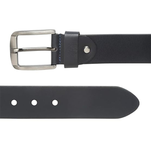 Cinturón de vestir para hombre, cinturón ajustable con pasador, tamaño personalizable, 3,5 cm de ancho, cinturones de cuero genuino sólido para hombres y mujeres, Material de piel de vaca - Product Image 5