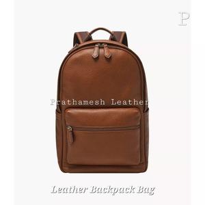 Mochila de cuero clásica hecha a mano para hombre, Diseño Seguro y espacioso, directo de fábrica, precio al por mayor, descuentos a granel, tendencia clásica - Product Image 3