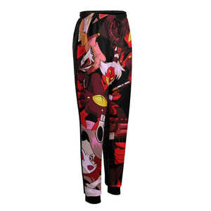 Pantalones de correr de cintura media ligeros y elegantes para hombre, pantalones elásticos con estampado de sublimación a la moda, recién llegados, el mejor servicio OEM - Product Image 4