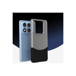 Coque de téléphone en silicone magnétique à double couverture EFFX pour Xiaomi 14T Pro et 11Pro Noir Protection de téléphone portable Housses arrière - Product Image 4