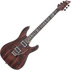 Perfect Brand New <b>Guitar</b> Research C-1 Electro-Resin Electric <b>Guitar</b> Natural with <b>Black</b> Burst - Product Image 1