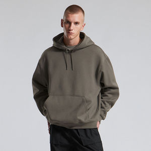 Sweat-shirt à capuche oversize unisexe, hiver, 100% coton, imprimé à l'écran, streetwear, mode décontractée, thermique - Product Image 3