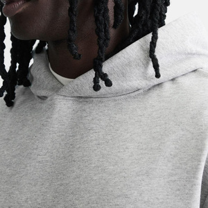 Sweat à capuche en polaire pour homme, matière de haute qualité, manches longues, vêtement décontracté avec capuche, couleur unie, logo personnalisé, design 2026 - Product Image 4