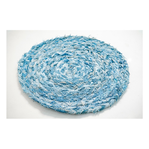 Manteles Individuales de Tela Vaquera de Algodón Trenzado de 40x40 cm - Manteles Reversibles Duraderos para Comedor, Tejidos a Mano Rústicos al por Mayor - Product Image 4