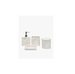 Latest MOP Bathroom Set Hot Selling Eco-Friendly <b>Mother</b> of Pearl Bathroom Set Manufacture Handicraft From India - Product Image 6