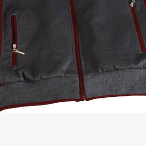 Chándal de gimnasio azul personalizado para hombre, ropa deportiva estampada ajustada a la moda, chándal deportivo en blanco de dos piezas - Product Image 4