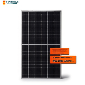 Panel Solar Monocristalino Bluesun de 370W, Negro sobre Negro, 120 Celdas, BSM370M-60HPH - Product Image 2