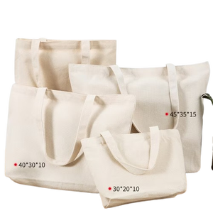 Wholesale Custom Size Printed Eco Friendly Reusable Cotton <b>Canvas</b> Grocery Shopping <b>Tote</b> <b>Bag</b> For Retail From Vietnam Supplier - Product Image 1