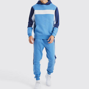 <b>Men</b> Sports Active Wear Jogging Wear Blank <b>Pullover</b> <b>Men</b> Sweatsuit With Hoodie Cotton Plain Jogging Sweatsuit - Product Image 1