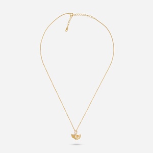 Cadena de Plata 92.5 con Colgante, Estilo Clásico, Bañada en Rodio y Oro, para Regalo, Fiesta de Compromiso, Modelo 191315 con Diseño de Luna Budista - Product Image 4