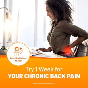 Cura-Heat Patchs Corporels 7 Pièces Ciblant le Soulagement des Douleurs du Dos et des Épaules - Product Image 6