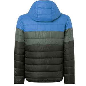 Vêtements pour hommes Doudounes personnalisées pour hommes 100% polyester Manteau d'hiver en duvet matelassé à capuche pour hommes - Product Image 5