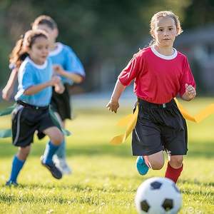 Nuoxin Hot Sale High Quality Trained <b>10</b> Man Flag Football Belts <b>10</b> Player Adjustable Flag Football Set <b>for</b> Sports Teams Training - Product Image 5