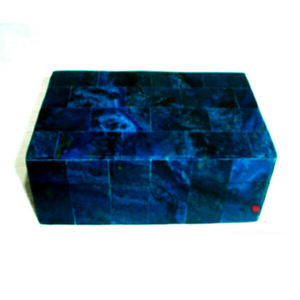 กล่องใส่เครื่องประดับแบบฝังทำจากเรซินหลากสีจากตลาดอินเดีย - Product Image 4