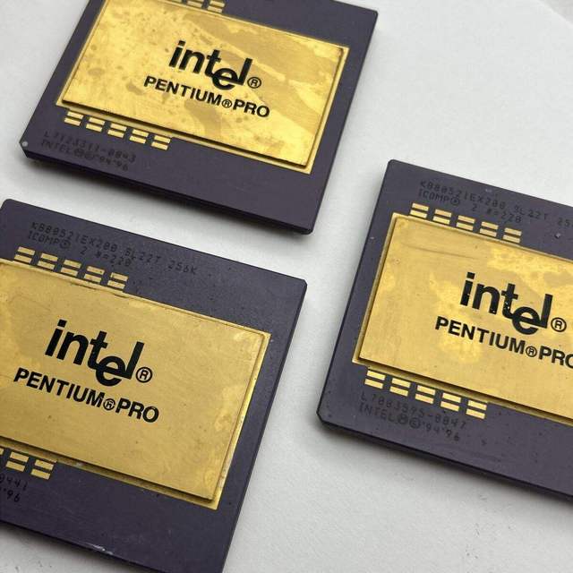 New Used Desktop 64-Bit Gold Ceramic CPU Copper Scrap Includes RAM and Wire Compatible Athlon 64 X2 AMD Phenom Scrap