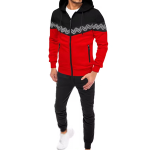 Vente en gros de survêtements d'été de haute qualité à la mode décontractée pour hommes survêtements brodés avec logo personnalisé - Product Image 1