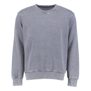 Sudadera de fabricante de ropa 2025 para hombre, sudadera de mezcla de algodón básica transpirable de manga larga con logotipo personalizado para hombre - Product Image 3