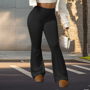 Winter Essentials Pantalones de chándal de pierna ancha recta Soft 350gsm Fleece Lined Joggers Logotipo personalizado - Product Image 4