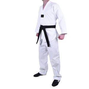Ensemble d'uniformes de Taekwondo en coton/polyester haute fabrication de costumes uniformes de Taekwondo pour unisexe 2025 - Product Image 4