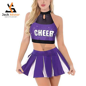 Tenues de cheerleading de qualité supérieure, meilleurs matériaux, personnalisées, confortables, pour filles, jeunes, ensembles d'entraînement pour équipe de cheerleading, dernières tendances - Product Image 6