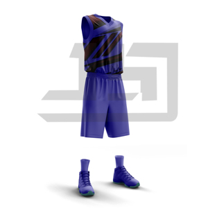 Uniforme de Baloncesto Estampado, Camiseta sin Mangas con Pantalones Cortos a Juego, Ropa Deportiva Ligera de Alto Rendimiento para Jugadores - Product Image 5