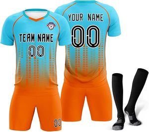 Camiseta de fútbol retro con impresión personalizada a pedido para hombre, camiseta de fútbol de poliéster de gran tamaño, camiseta de fútbol de alta calidad - Product Image 1