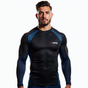 Protectores de erupción personalizados de alta calidad, venta al por mayor, ropa MMA sublimada para deportes de combate competitivos y entrenamientos de entrenamiento - Product Image 6