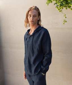 Alta calidad logotipo personalizado hombres 100% algodón invierno transpirable ecológico de gran tamaño Sudadera con capucha hombro caído pantalón traje Casual - Product Image 1