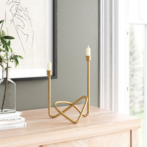 Bougeoir pilier en aluminium noir mat élégant et élégant avec un design étroit parfait pour la décoration de table et la décoration intérieure - Product Image 3