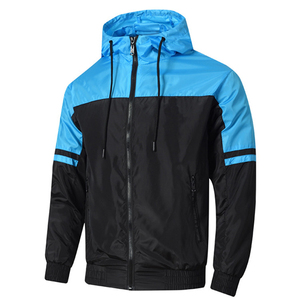 Chaqueta Cortavientos Impermeable de Invierno para Hombre, Ligera, con Cuello Alto, de Secado Rápido, Transpirable, con Capucha de Lona, de Alta Calidad - Product Image 5