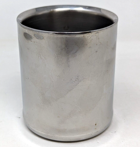 Taza de Café de Leche Redonda de Metal de Moda, Diseño de Acero Inoxidable para Utensilios de Cocina Elegantes, Accesorios de Bar, Uso en el Hogar y la Oficina - Product Image 5