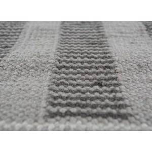 Abrash Grey Black Flat Weaves Wool <b>Rug</b> Handmade Geometric Striped Rectangle Hallway Jute <b>Rugs</b> Model ADWP-13003 for Home <b>Bedside</b> - Product Image 3