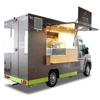 Concurrerende prijs Nieuwe mobiele foodtrucks Restaurantgebruik Fruitopties Fastfoodservice 2023 model Grote capaciteit 2 jaar buitengebruik