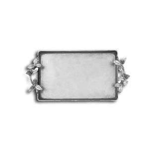 Bandeja de servicio martillada de último diseño, mango de lujo, bandeja de servicio rectangular de alta venta para el hogar y la cocina - Product Image 4