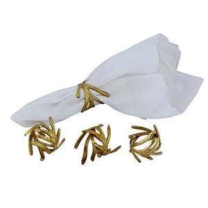 Nuevo servilletero en relieve, venta al por mayor, boda, restaurante, Hotel, Villa, plata, oro, colorido, personalizado, según el cliente, Moderno - Product Image 3