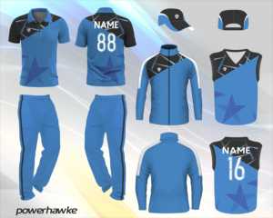 Diseño elegante y aspecto decente Deportes Cricket Collar Jersey Conjunto completo Uniforme con logotipo personalizado Nombre del equipo - Product Image 2