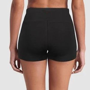 Pantalones cortos de mujer en blanco Pantalones cortos de mujer sólidos - Product Image 5