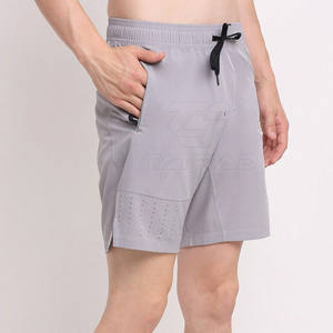 Pantalones Cortos Deportivos Casuales Cómodos 100% Algodón para Hombre, Color Sólido, Transpirables, de Secado Rápido y Alta Calidad - Product Image 2