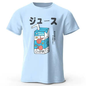 Camiseta Unisex Soda Pop, 100% Algodón Jersey, Diseño con Estampado, 220 Gramos de Peso, Material de Algodón/Fibra de Bambú - Product Image 1