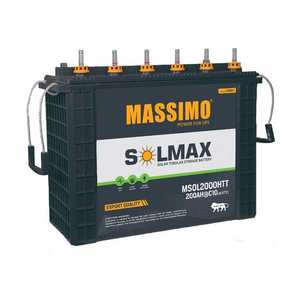 Batterie au plomb tubulaire haute performance MASSIMO 200Ah 12V, durée de vie de plus de 1500 cycles, disponible en gros au meilleur prix du marché - Product Image 1
