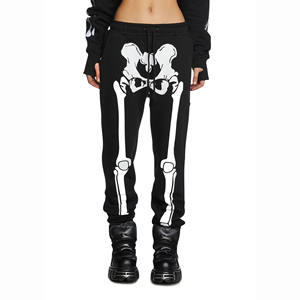 กางเกงจ็อกเกอร์ทรงตรงเอวสูงพิมพ์ลายตามสั่ง เอวสองชั้น น้ำหนักเบา สวมใส่สบาย คุณภาพสูง พร้อมเชือกผูก - Product Image 2