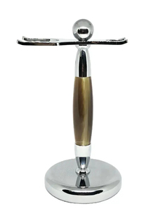 Navaja de Afeitar de Doble Filo Kaamir Instruments Premium con Mango de Acero Inoxidable, Hoja Única de Acero Inoxidable para Hombre, Cero Desperdicio - Product Image 3