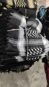 ARAB YASHMAGH Stylish and Comfortable <b>Ethnic</b> Polyester Canvas Scarf Soft and Elegant for Summer or Winter Fashionable <b>Accessory</b> - Product Image 5