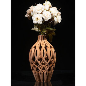 Vista di bambù e vaso di legno - Product Image 1