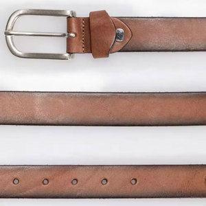 Men genuine leather belt elegant dress belts available in multiple colors and sizes - Product Image 6