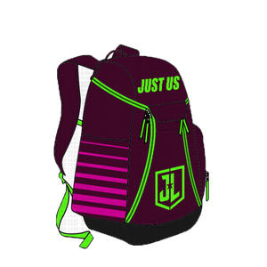 À la mode Anti-Vol Doux Polyester Filles Basketball Sac Grande Capacité Casual Sport Sac À Dos Multi-Fonction En Plein Air Lavable - Product Image 1