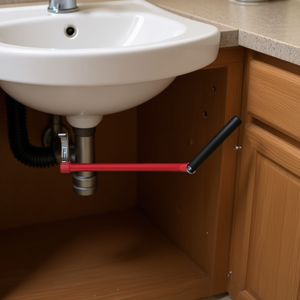 Clé à lavabo réversible Usag Sanicrom, outil double face pour un serrage rapide des lavabos - Product Image 3