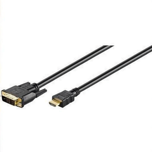 Câble HDMI vers DVI-D noir de 2 m |   Goobay |   Câbles haute vitesse pour une qualité d'image optimale - Product Image 3